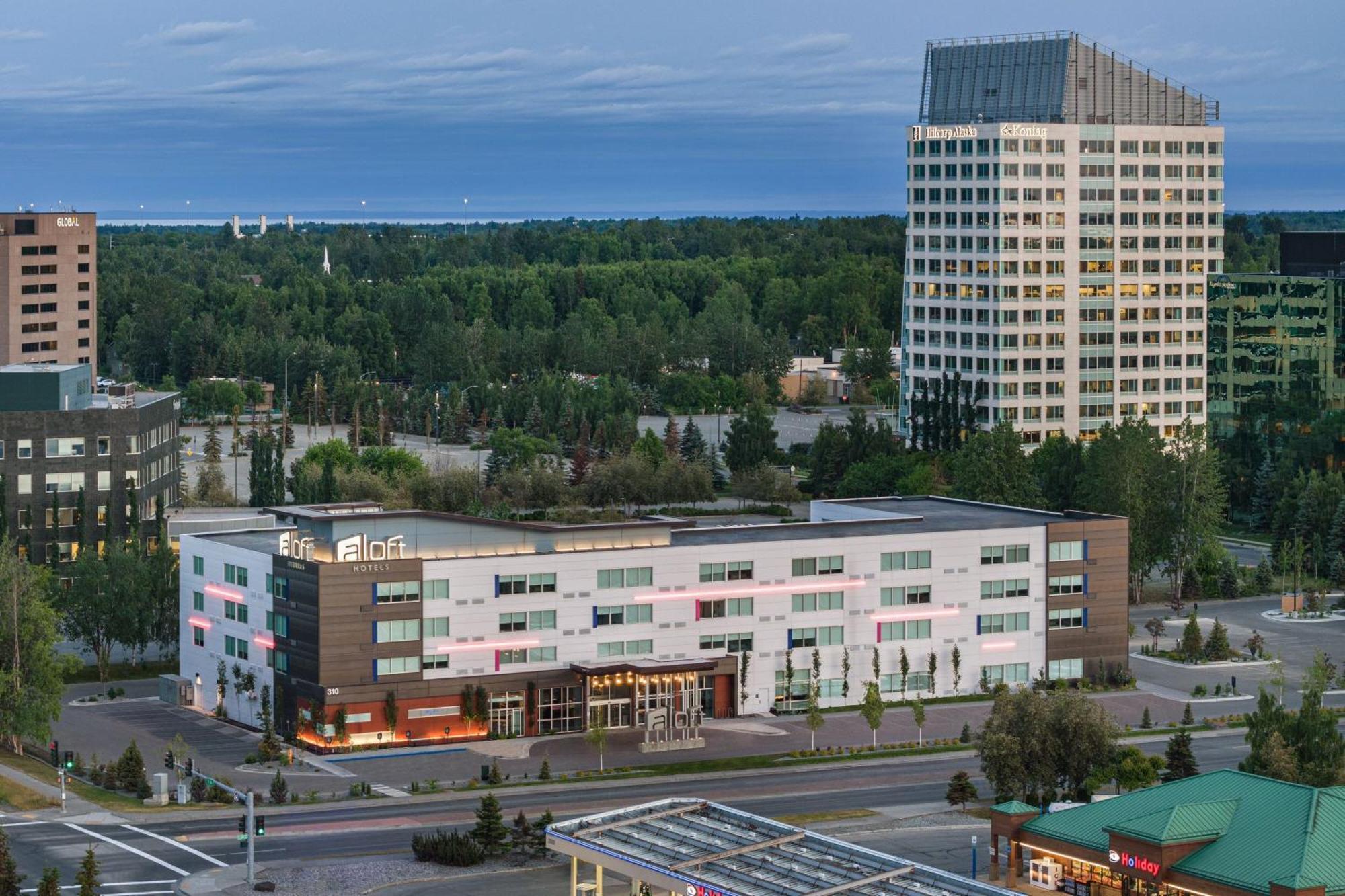 Hotel Aloft Anchorage Exterior foto